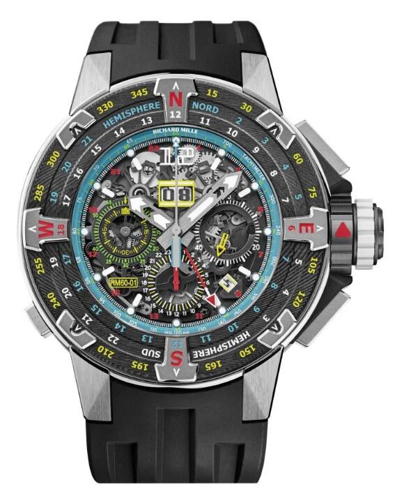 Richard Mille RM 60-01 Automatic Flyback Chronograph Les Voiles de St Barth Replica Watch